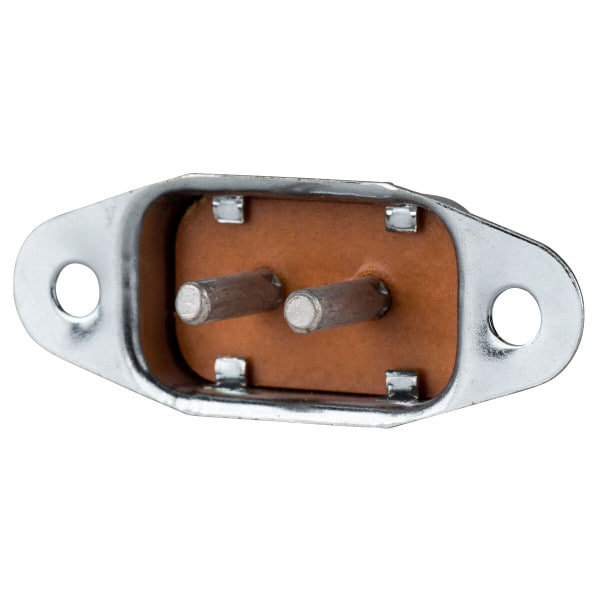 Main product image for 2 Conductor AC Socket Chassis Mount 099-110